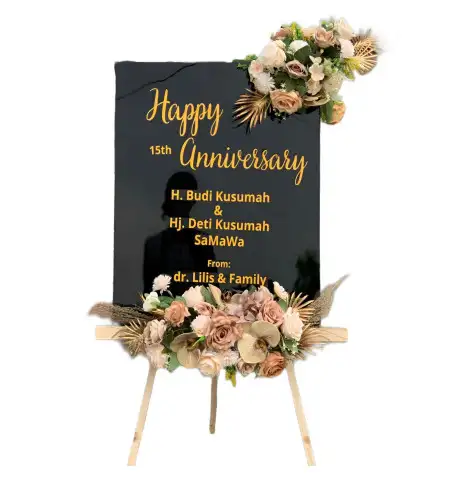 Papan Bunga Akrilik Batang Alai Utara