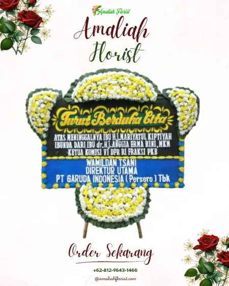 Papan Bunga Duka Batang Alai Utara